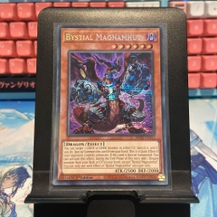 [ Bài Yugioh Chính Hãng ] Bystial Magnamhut - MP23-EN157 - Prismatic Secret Rare 1st Edition