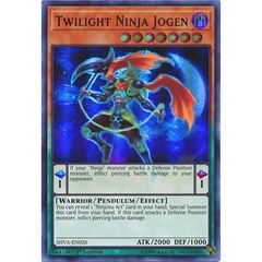 [ Bài Yugioh Chính Hãng ] Twilight Ninja Jogen - SHVA-EN026 - Super Rare 1st Edition