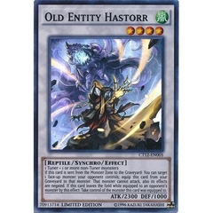 [ Bài Yugioh Chính Hãng ] Old Entity Hastorr - CT12-EN005 - Super Rare Limited Edition
