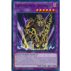 [ Bài Yugioh Chính Hãng ] Earthbound Servant Geo Gremlina - AGOV-EN031 - Common 1st Edition