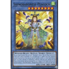 [ Bài Yugioh Chính Hãng ] Shinobaroness Peacock - AGOV-AE100 - Rare