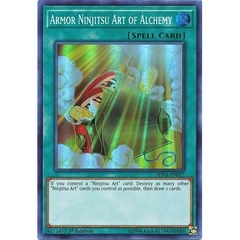 [ Bài Yugioh Chính Hãng ] Armor Ninjitsu Art of Alchemy - SHVA-EN027 - Super Rare 1st Edition