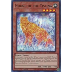 [ Bài Yugioh Chính Hãng ] Hound of the Tistina - DUNE-EN087 - Super Rare 1st Edition