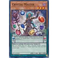 [ Bài Yugioh Chính Hãng ] Crystal Master - SDCB-EN009 - Common 1st Edition