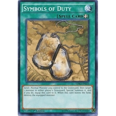 [ Bài Yugioh Chính Hãng ] Symbols of Duty - LDK2-ENJ33 - Common 1st Edition