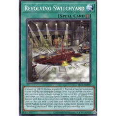 [ Bài Yugioh Chính Hãng ] SLF1-AE018 Revolving Switchyard - Common