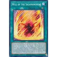 [ Bài Yugioh Chính Hãng ] Will of the Salamangreat - LD10-EN049 - Common 1st Edition