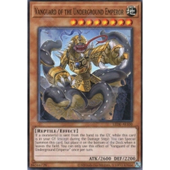 [ Bài Yugioh Chính Hãng ] LEDE-AE100 Vanguard of the Underground Emperor - Common