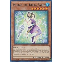 [ Bài Yugioh Chính Hãng ] Mudan the Rikka Fairy - MAZE-EN048 - Rare 1st Edition