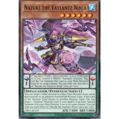 [ Bài Yugioh Chính Hãng ] CR01-AE139 Nazuki the Vaylantz Ninja (N)