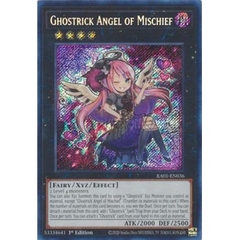 [ Bài Yugioh Chính Hãng ] Ghostrick Angel of Mischief - RA01-EN036 - Secret Rare