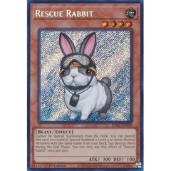 [ Bài Yugioh Chính Hãng ] Rescue Rabbit - RA02-EN008 - 1st Edition