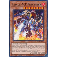 [ Bài Yugioh Chính Hãng ] Rescue-ACE Preventer - DUNE-EN022 - Common 1st Edition