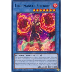 [ Bài Yugioh Chính Hãng ] Libromancer Fireburst - MP23-EN112 - Common 1st Edition