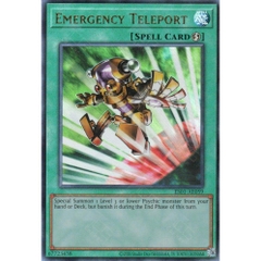 [ Bài Yugioh Chính Hãng ] ES01-AE059 Emergency Teleport (UL)