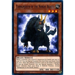 [ Bài Yugioh Chính Hãng ] Tanngnjostr of the Nordic Beasts - LEHD-ENB02 - Common 1st Edition