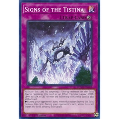 [ Bài Yugioh Chính Hãng ] Signs of the Tistina - DUNE-EN092 - Common 1st Edition