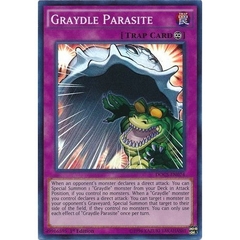 [ Bài Yugioh Chính Hãng ] Graydle Parasite - DOCS-EN074 - Super Rare 1st Edition