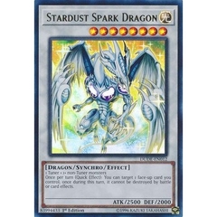 [ Bài Yugioh Chính Hãng ] Stardust Spark Dragon - DUDE-EN012 - Ultra Rare 1st Edition