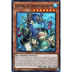 [ Bài Yugioh Chính Hãng ] SUDA-AE016 Poseidra, the Storming Atlantean - Rare