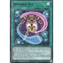 [ Bài Yugioh Chính Hãng ] Armored Xyz - AGOV-AE116 - Rare
