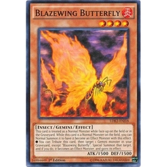 [ Bài Yugioh Chính Hãng ] Blazewing Butterfly - LDK2-ENJ18 - Common 1st Edition