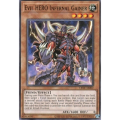 [ Bài Yugioh Chính Hãng ] CR06-AE002 Evil HERO Infernal Gainer - Common