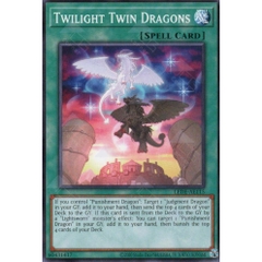 [ Bài Yugioh Chính Hãng ] LEDE-AE115 Twilight Twin Dragons - Common