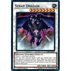 [ Bài Yugioh Chính Hãng ] Scrap Dragon - LEHD-ENB37 - Common 1st Edition