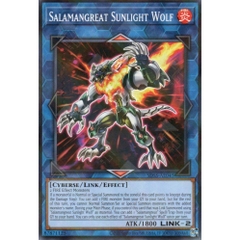 [ Bài Yugioh Chính Hãng ] SDSS-AE045 Salamangreat Sunlight Wolf - Normal Parallel Rare