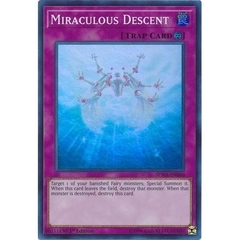 [ Bài Yugioh Chính Hãng ] Miraculous Descent - SPWA-EN060 - Super Rare 1st Edition