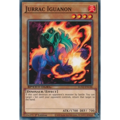 [ Bài Yugioh Chính Hãng ] Jurrac Iguanon - SGX2-ENC06 - Common 1st Edition