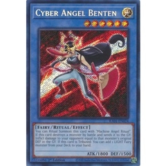[ Bài Yugioh Chính Hãng ] Cyber Angel Benten - RA01-EN024 - Secret Rare