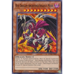 [ Bài Yugioh Chính Hãng ] Red Dragon Archfiend/Assault Mode - SDCK-EN017 - Common 1st Edition