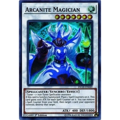 [ Bài Yugioh Chính Hãng ] Arcanite Magician - INCH-EN049 - Super Rare 1st Edition