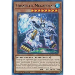 [ Bài Yugioh Chính Hãng ] Ursarctic Megapolar - ANGU-EN030 - Rare 1st Edition