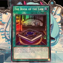 [ Bài Yugioh Chính Hãng ] SLF1-AE033 The Book of the Law - Super Rare