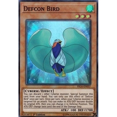 [ Bài Yugioh Chính Hãng ] Defcon Bird - FIGA-EN037 - Super Rare 1st Edition
