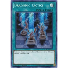 [ Bài Yugioh Chính Hãng ] Dragonic Tactics - LCKC-EN073 - Secret Rare 1st Edition