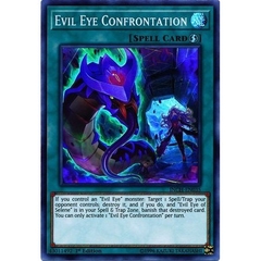 [ Bài Yugioh Chính Hãng ] Evil Eye Confrontation - INCH-EN035 - Super Rare 1st Edition