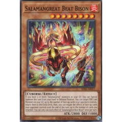 [ Bài Yugioh Chính Hãng ] SDSS-AE017 Salamangreat Beat Bison - Common