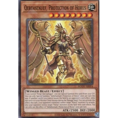 [ Bài Yugioh Chính Hãng ] Qebehsenuef, Protection of Horus - AGOV-AE014 - Common