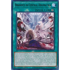 [ Bài Yugioh Chính Hãng ] Branded in Central Dogmatika - MP23-EN138 - Rare 1st Edition
