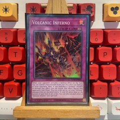 [ Bài Yugioh Chính Hãng ] Volcanic Inferno - LD10-EN024 - Super Rare 1st Edition