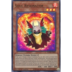 [ Bài Yugioh Chính Hãng ] Soul Resonator - SDCK-EN001 - Ultra Rare 1st Edition