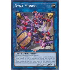 [ Bài Yugioh Chính Hãng ] Dyna Mondo - PHHY-EN050 - Common 1st Edition