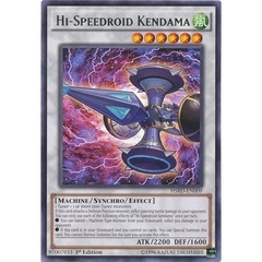 [ Bài Yugioh Chính Hãng ] Hi-Speedroid Kendama - HSRD-EN009 - Rare 1st Edition