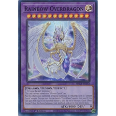 [ Bài Yugioh Chính Hãng ] Rainbow Overdragon - SDCB-EN043 - Super Rare 1st Edition