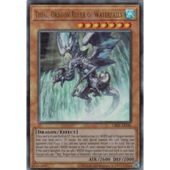 [ Bài Yugioh Chính Hãng ] CR05-AE186 Tidal, Dragon Ruler of Waterfalls - Ultimate Rare