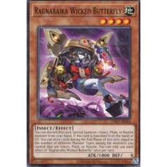 [ Bài Yugioh Chính Hãng ] INFO-AE018 Ragnaraika Wicked Butterfly - Common